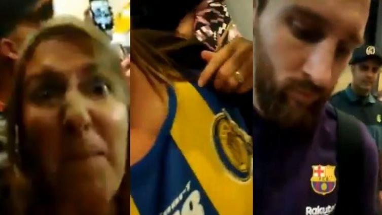 Hincha de Rosario Central le gritó “pecho frío” a Messi 