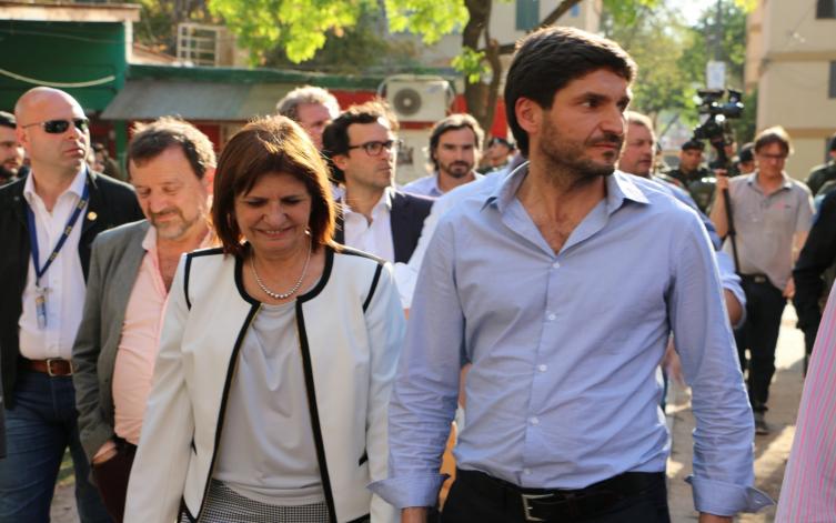 Pullaro destacó la presencia de Bullrich en Santa Fe